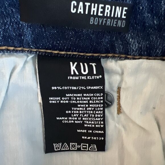 NWT KUT From The Kloth Women 16 Catherine Boyfriend Jean Color Descendant - Picture 12 of 15